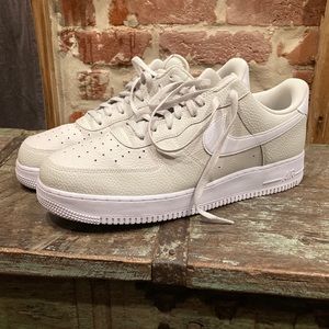 Nike Airforce 1 Light Bone White Size 15